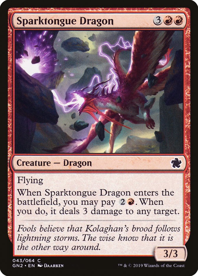 Sparktongue Dragon [Game Night 2019] | Yard's Games Ltd