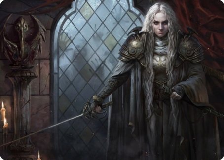 Thalia, Guardian of Thraben Art Card [Innistrad: Crimson Vow Art Series] | Yard's Games Ltd