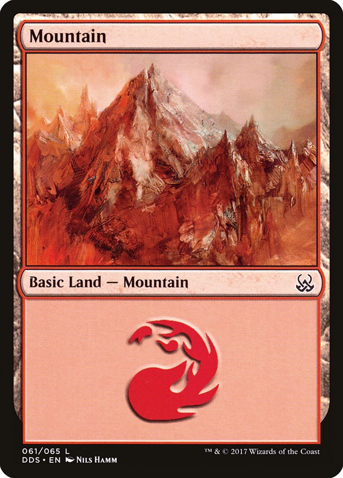 Mountain (61) [Duel Decks: Mind vs. Might] | Yard's Games Ltd
