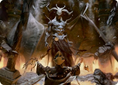 Ormendahl, the Corrupter Art Card [Innistrad: Midnight Hunt Art Series] | Yard's Games Ltd