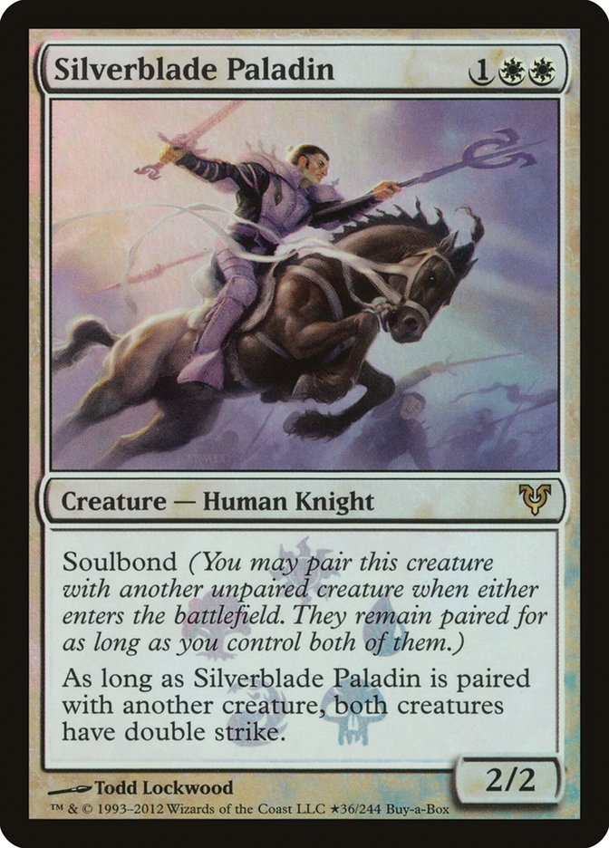 Silverblade Paladin (Buy-A-Box) [Avacyn Restored Promos] | Yard's Games Ltd