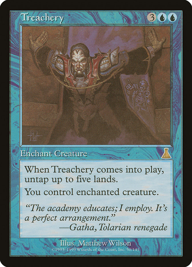 Treachery [Urza's Destiny] | Yard's Games Ltd