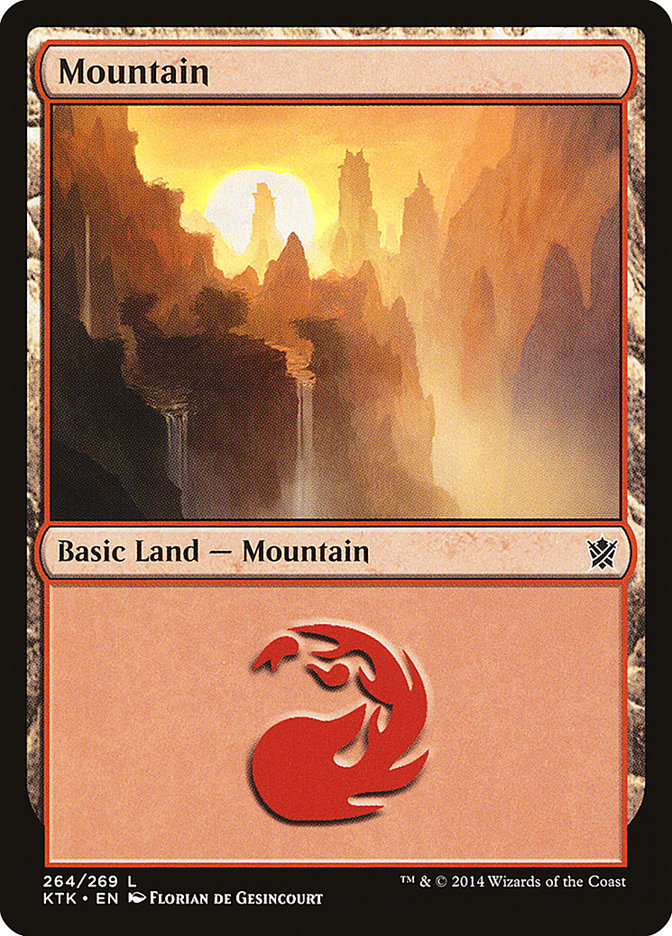 Mountain (264) [Khans of Tarkir] | Yard's Games Ltd