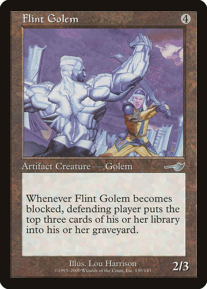 Flint Golem [Nemesis] | Yard's Games Ltd