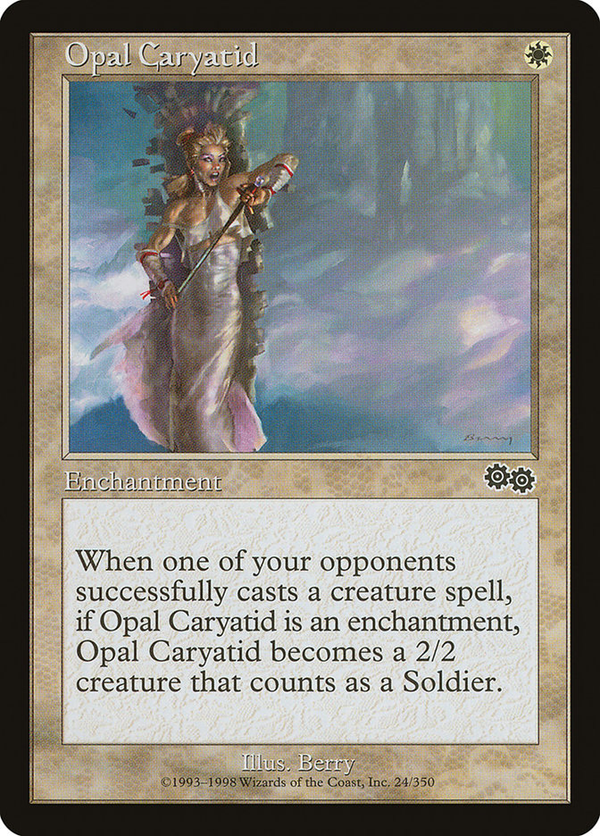 Opal Caryatid [Urza's Saga] | Yard's Games Ltd