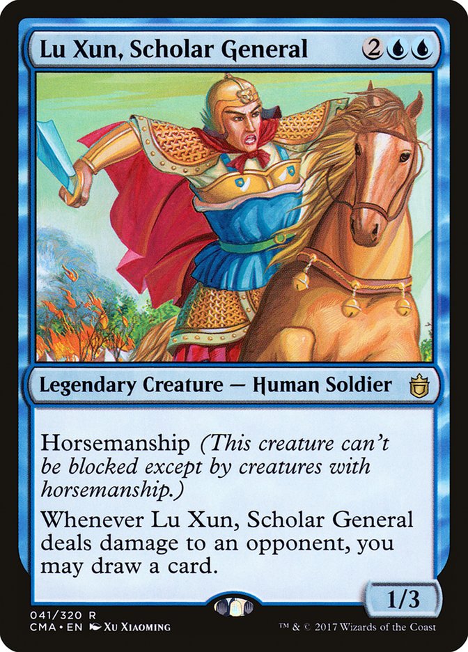 Lu Xun, Scholar General [Commander Anthology] | Yard's Games Ltd