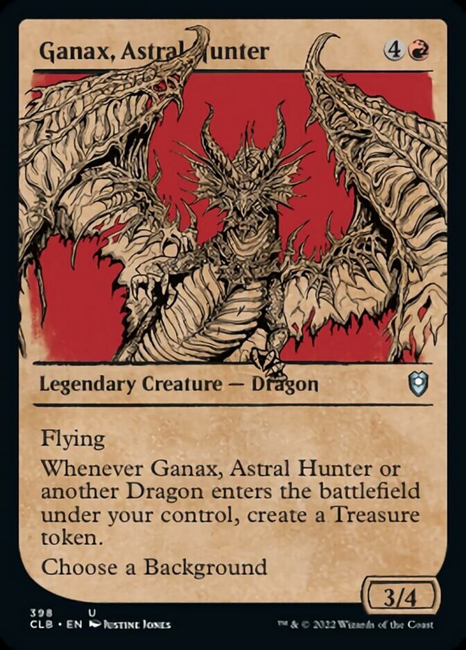 Ganax, Astral Hunter (Showcase) [Commander Legends: Battle for Baldur's Gate] | Yard's Games Ltd