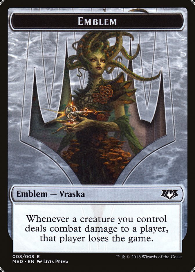 Vraska, Golgari Queen Emblem [Mythic Edition Tokens] | Yard's Games Ltd