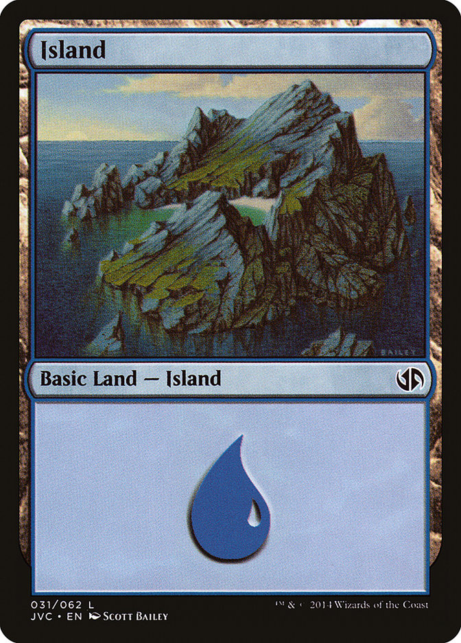 Island (31) [Duel Decks Anthology] | Yard's Games Ltd