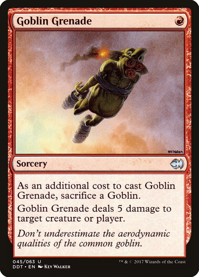 Goblin Grenade [Duel Decks: Merfolk vs. Goblins] | Yard's Games Ltd