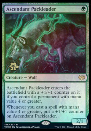 Ascendant Packleader [Innistrad: Crimson Vow Prerelease Promos] | Yard's Games Ltd