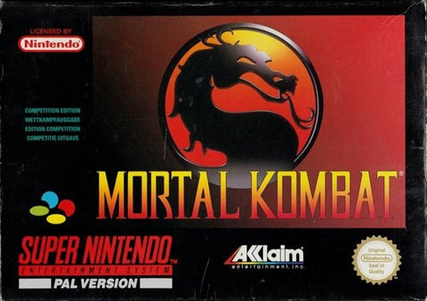 Mortal Kombat - SNES [Boxed] | Yard's Games Ltd