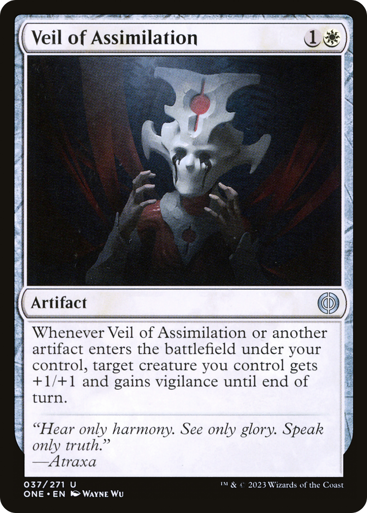 Veil of Assimilation [Phyrexia: All Will Be One] | Yard's Games Ltd