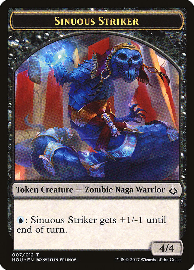 Sinuous Striker Token [Hour of Devastation Tokens] | Yard's Games Ltd