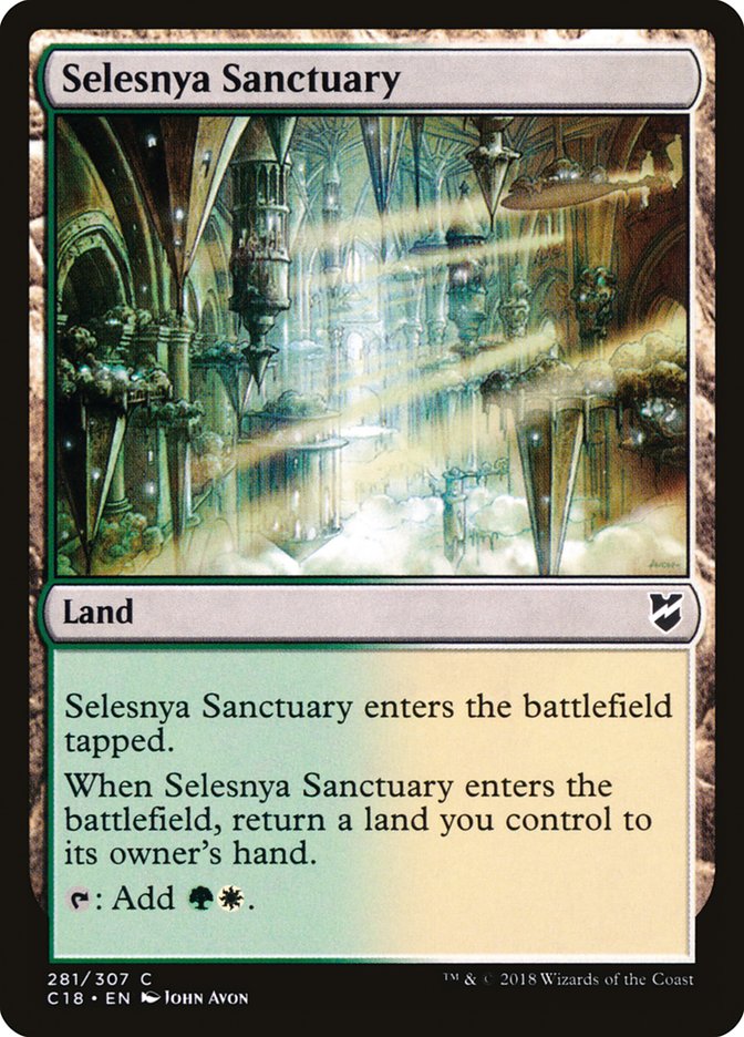 Selesnya Sanctuary [Commander 2018] | Yard's Games Ltd