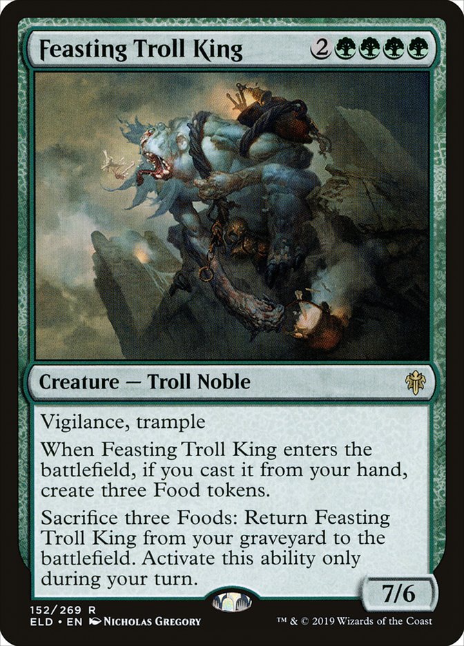 Feasting Troll King [Throne of Eldraine] | Yard's Games Ltd