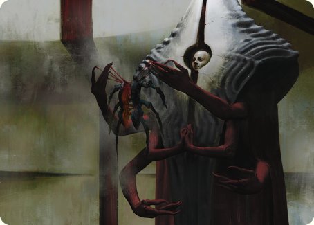 Vivisection Evangelist Art Card [Phyrexia: All Will Be One Art Series] | Yard's Games Ltd