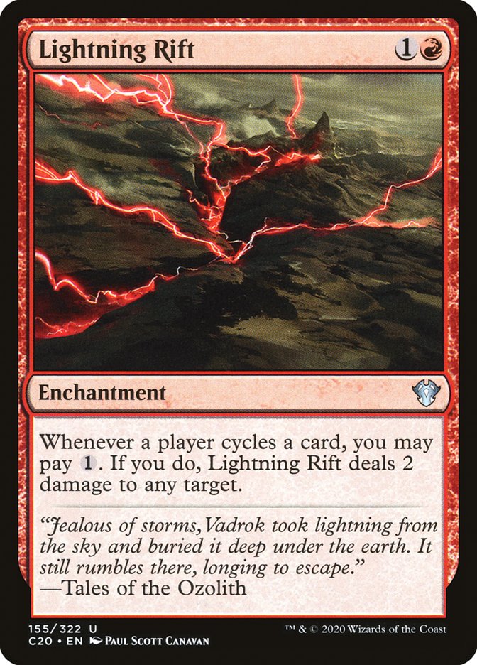 Lightning Rift [Commander 2020] | Yard's Games Ltd