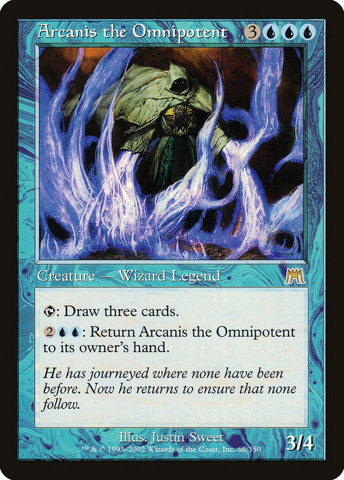 Arcanis the Omnipotent [Onslaught] | Yard's Games Ltd