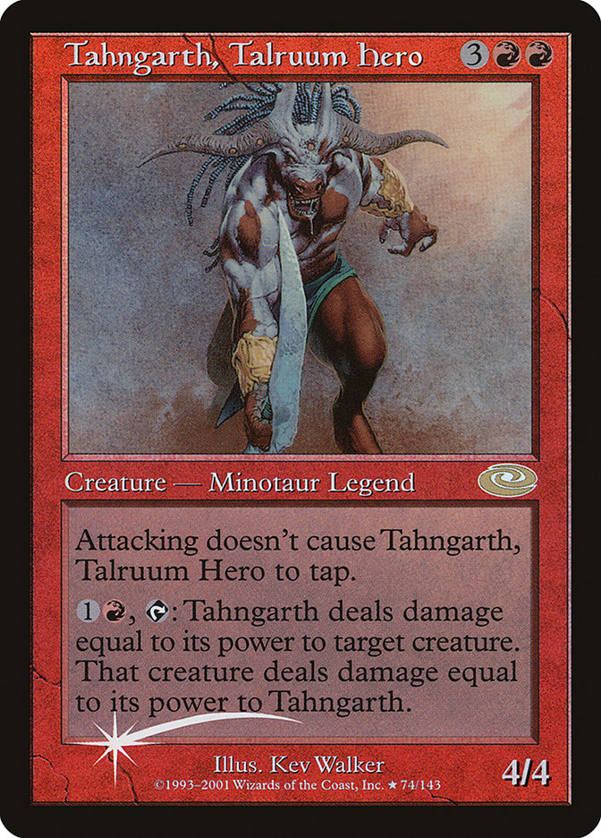 Tahngarth, Talruum Hero (Kev Walker) [Planeshift] | Yard's Games Ltd