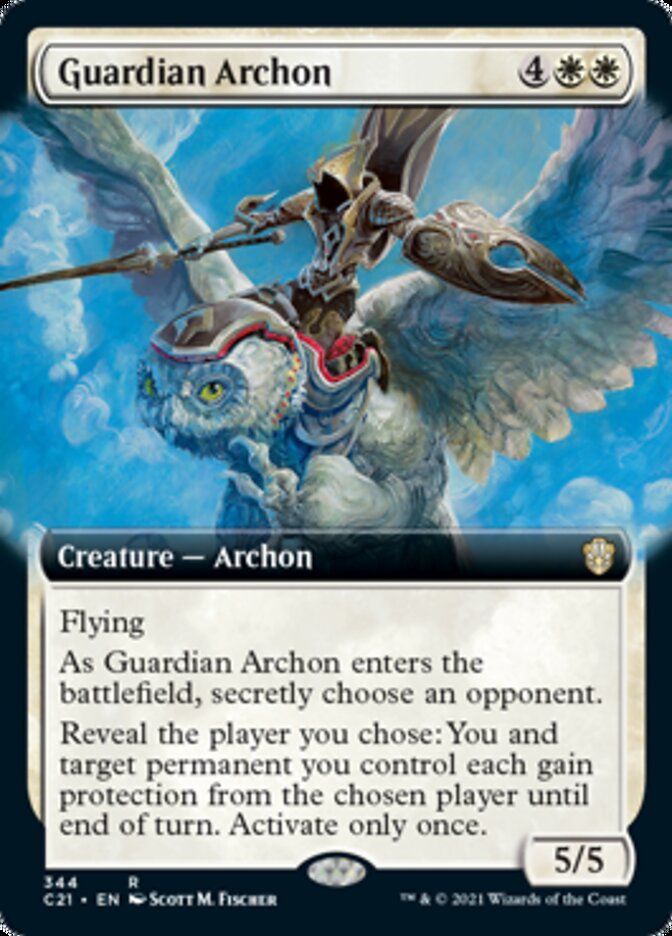 Guardian Archon (Extended Art) [Commander 2021] | Yard's Games Ltd