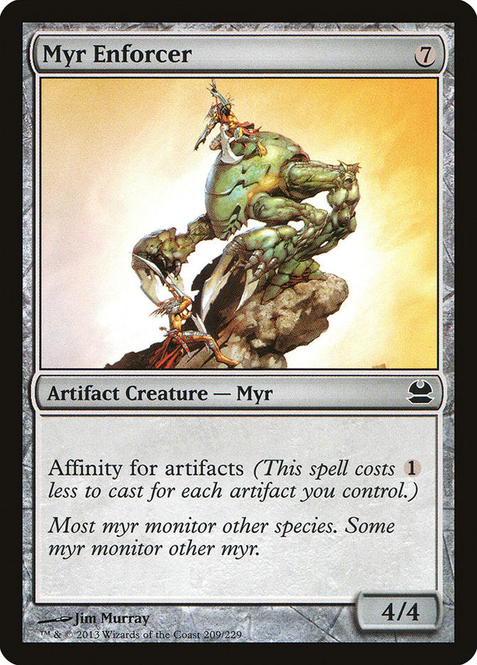 Myr Enforcer [Modern Masters] | Yard's Games Ltd