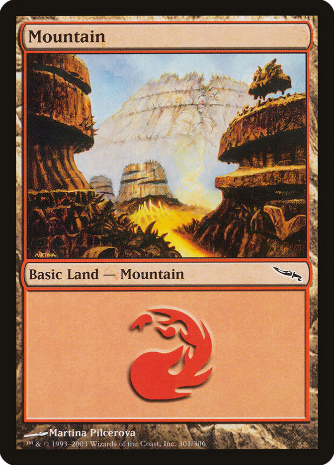 Mountain (301) [Mirrodin] | Yard's Games Ltd