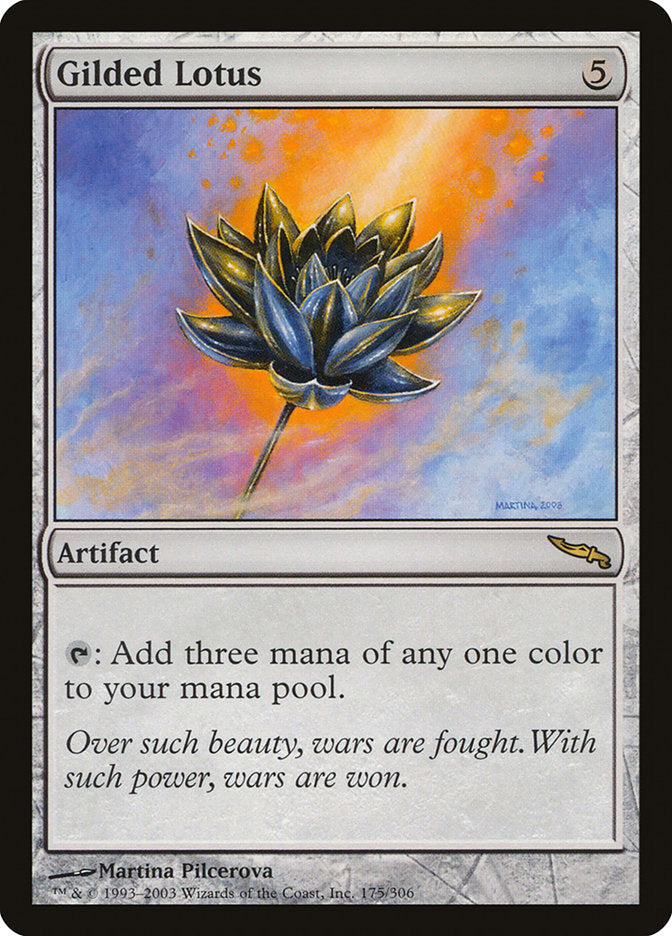 Gilded Lotus [Mirrodin] | Yard's Games Ltd