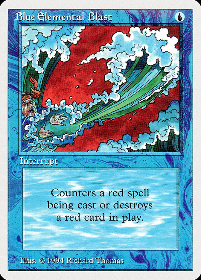 Blue Elemental Blast [Summer Magic / Edgar] | Yard's Games Ltd