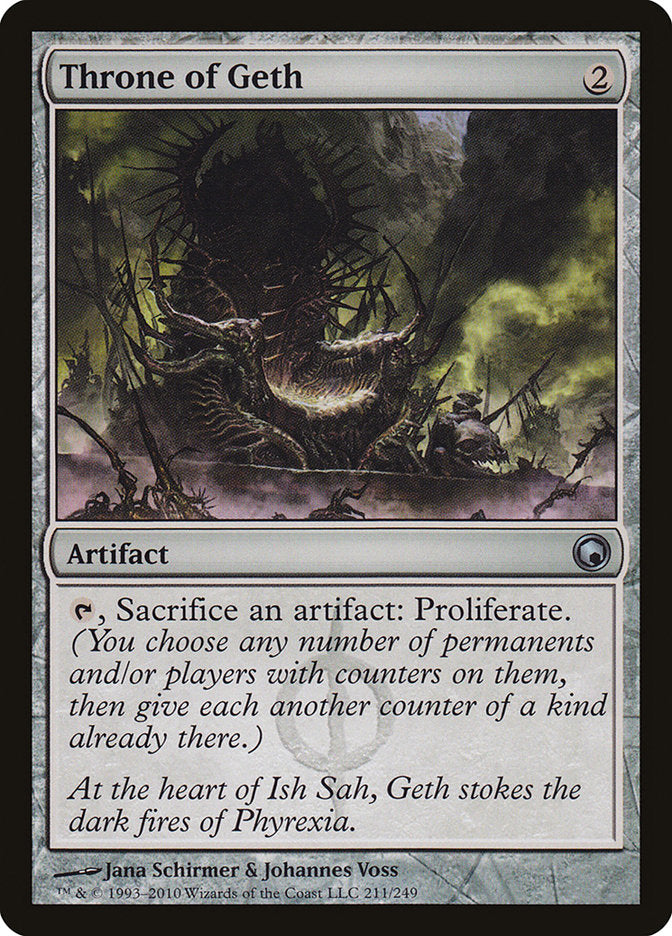 Throne of Geth [Scars of Mirrodin] | Yard's Games Ltd