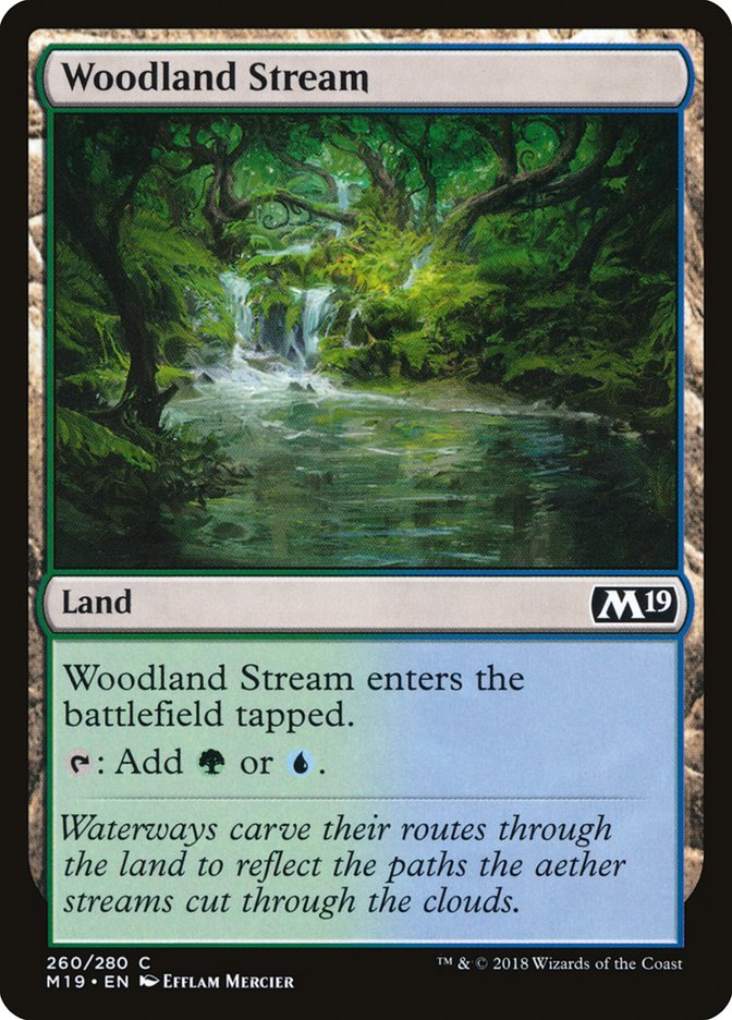 Woodland Stream [Core Set 2019] | Yard's Games Ltd