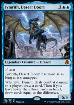 Iymrith, Desert Doom (Promo Pack) [Dungeons & Dragons: Adventures in the Forgotten Realms Promos] | Yard's Games Ltd