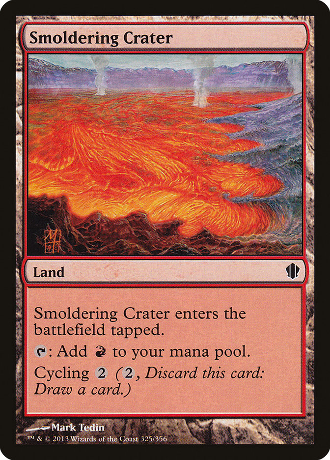 Smoldering Crater [Commander 2013] | Yard's Games Ltd