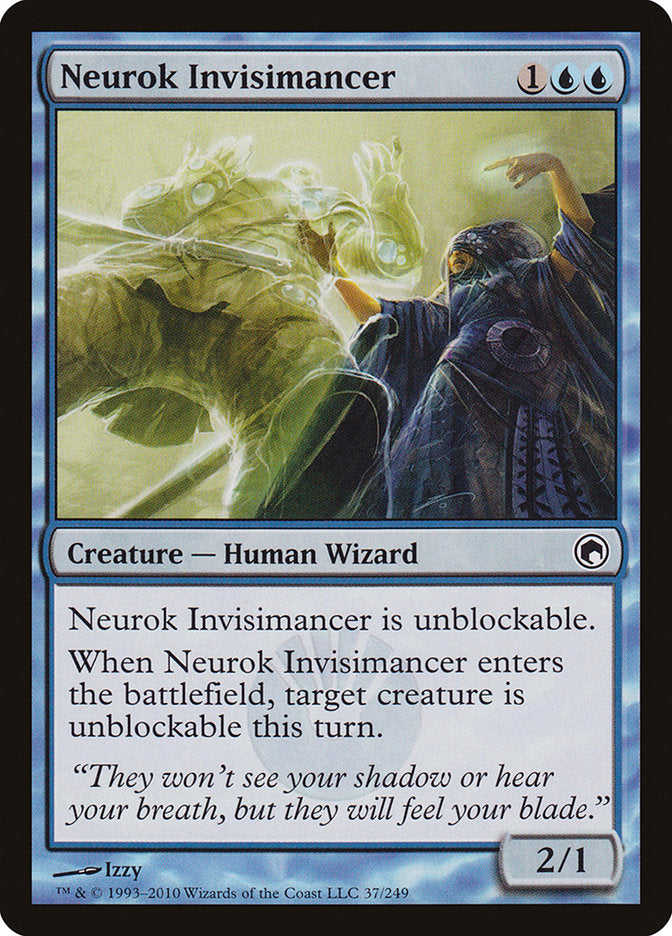 Neurok Invisimancer [Scars of Mirrodin] | Yard's Games Ltd