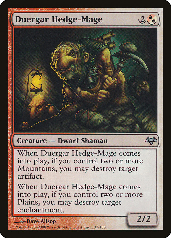 Duergar Hedge-Mage [Eventide] | Yard's Games Ltd