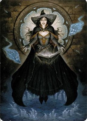 Tasha, the Witch Queen Art Card (76) [Commander Legends: Battle for Baldur's Gate Art Series] | Yard's Games Ltd