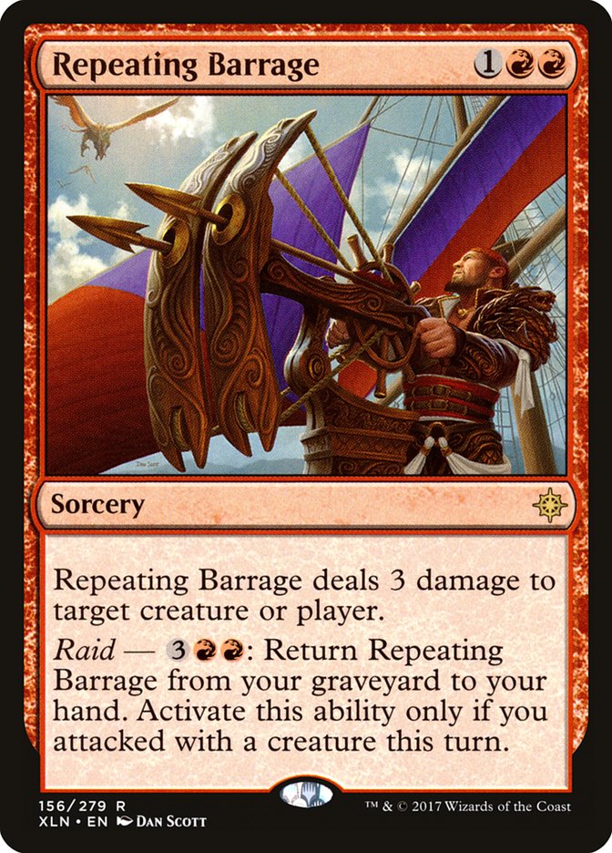 Repeating Barrage [Ixalan] | Yard's Games Ltd