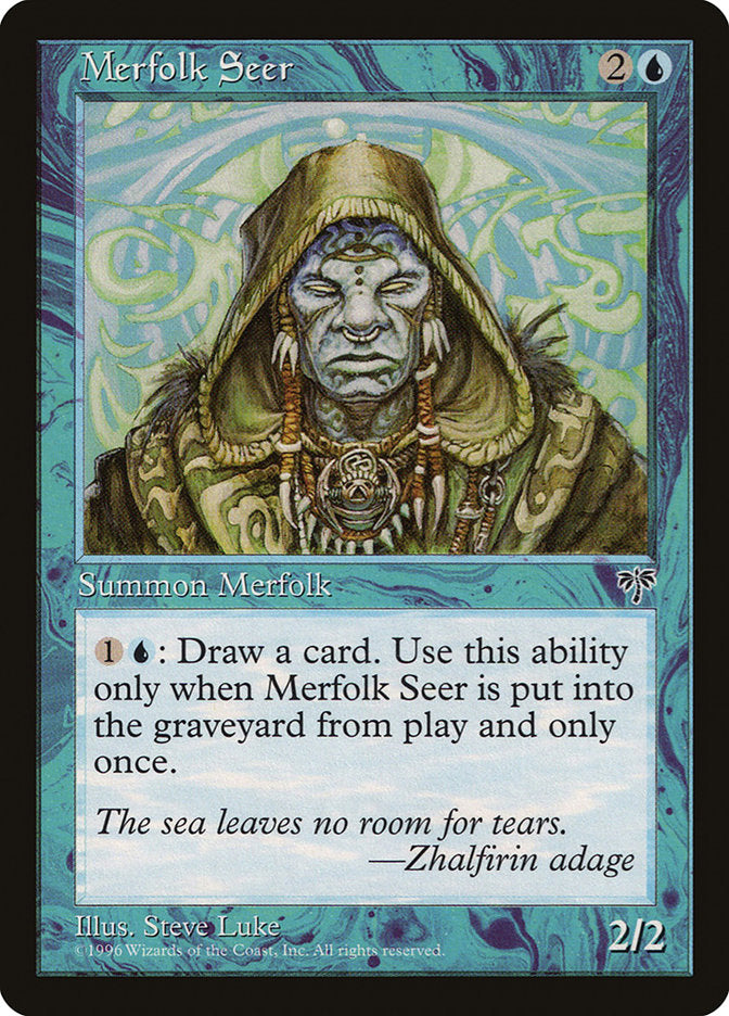 Merfolk Seer [Mirage] | Yard's Games Ltd