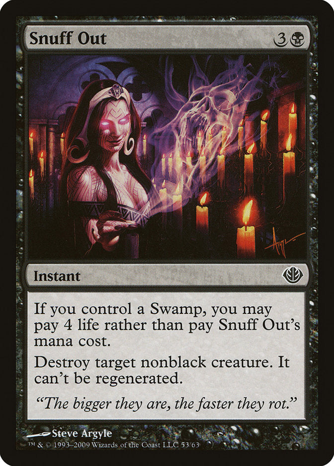 Snuff Out [Duel Decks: Garruk vs. Liliana] | Yard's Games Ltd