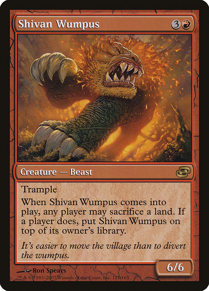 Shivan Wumpus [Planar Chaos] | Yard's Games Ltd