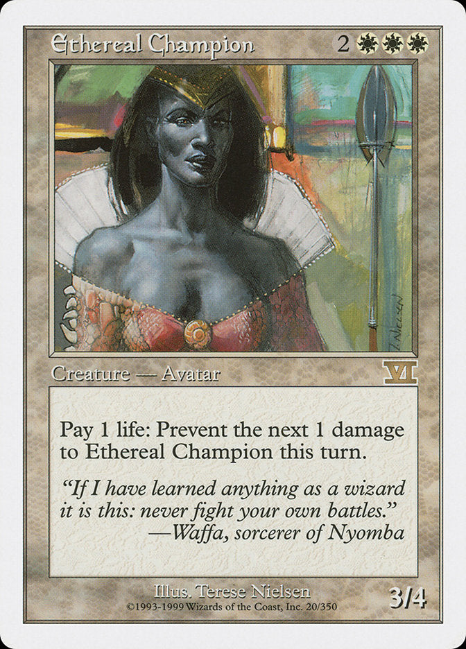 Ethereal Champion [Classic Sixth Edition] | Yard's Games Ltd