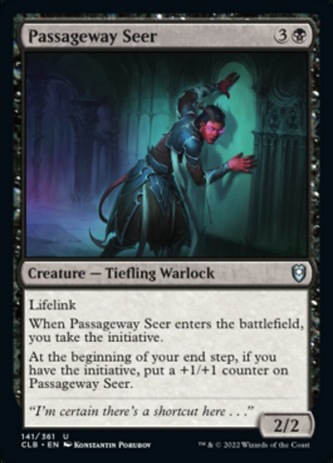 Passageway Seer [Commander Legends: Battle for Baldur's Gate] | Yard's Games Ltd