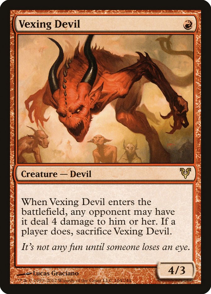 Vexing Devil [Avacyn Restored] | Yard's Games Ltd