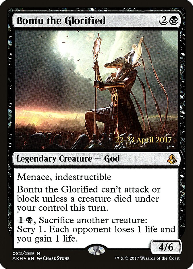 Bontu the Glorified [Amonkhet Prerelease Promos] | Yard's Games Ltd