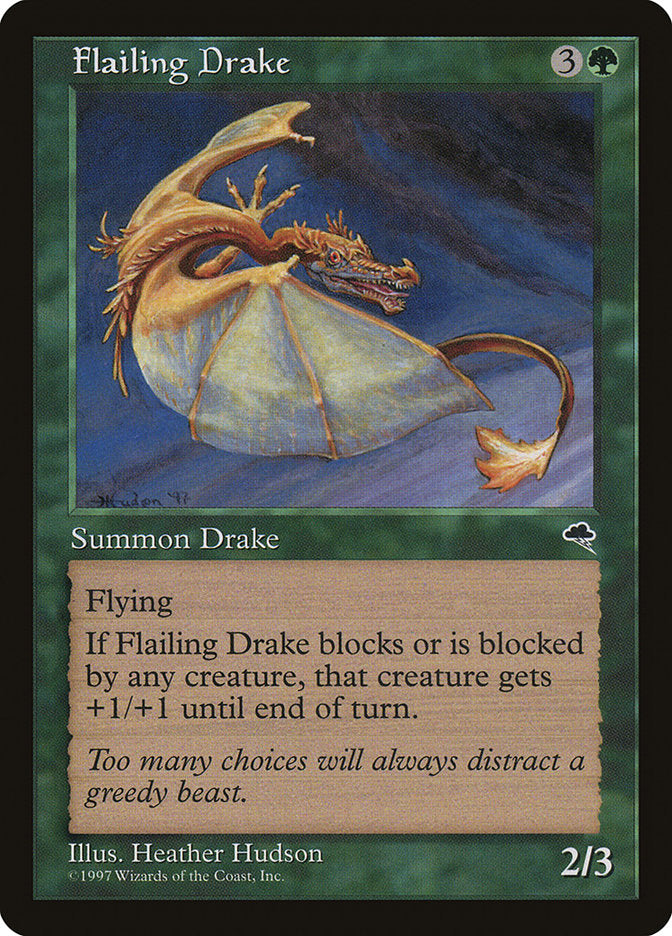 Flailing Drake [Tempest] | Yard's Games Ltd