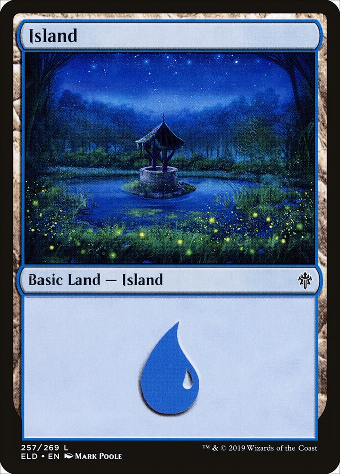 Island (257) [Throne of Eldraine] | Yard's Games Ltd