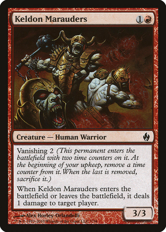 Keldon Marauders [Premium Deck Series: Fire and Lightning] | Yard's Games Ltd