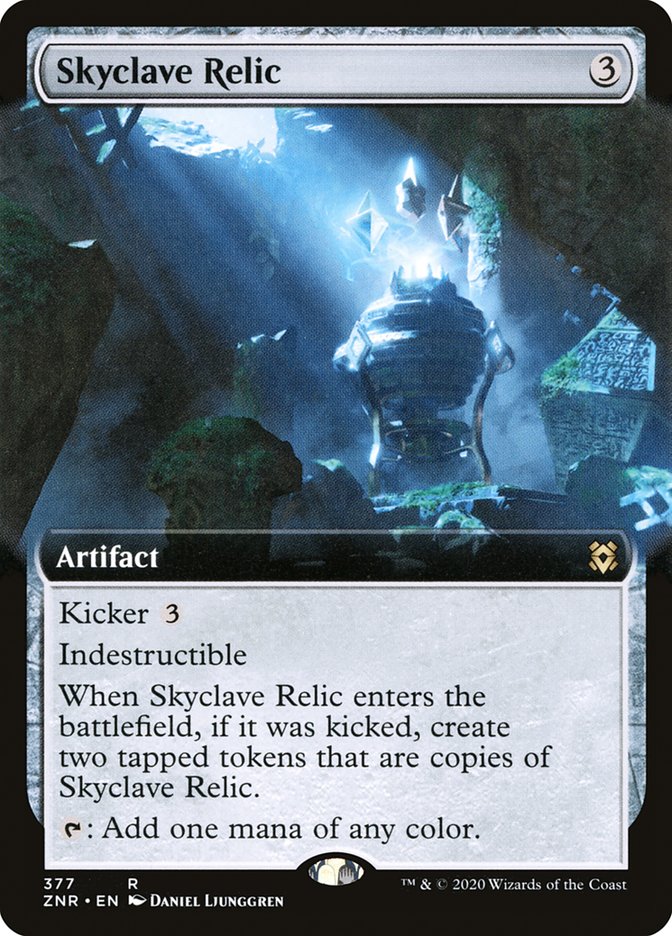 Skyclave Relic (Extended Art) [Zendikar Rising] | Yard's Games Ltd