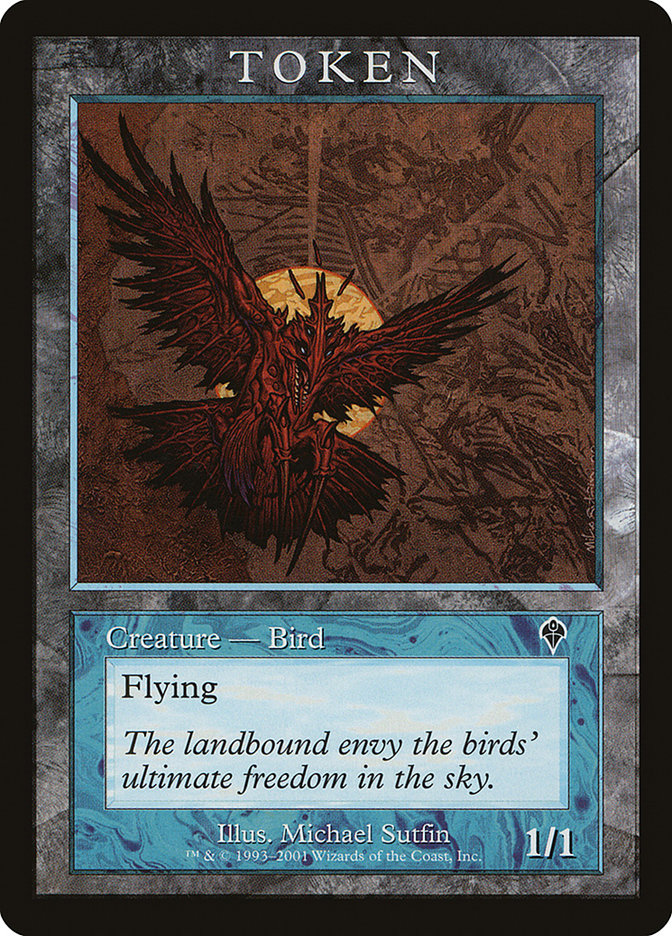 Bird Token [Magic Player Rewards 2001] | Yard's Games Ltd