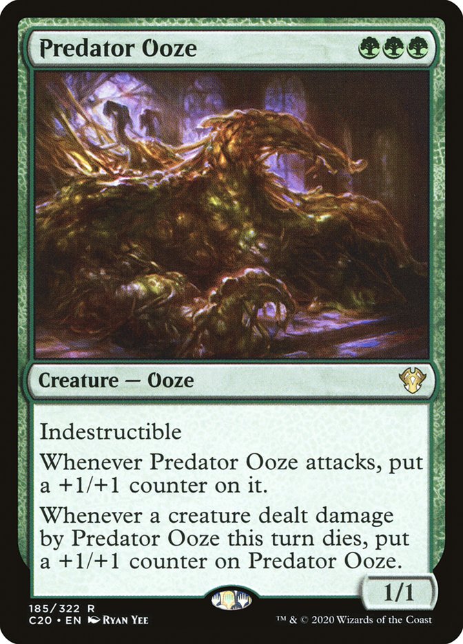 Predator Ooze [Commander 2020] | Yard's Games Ltd